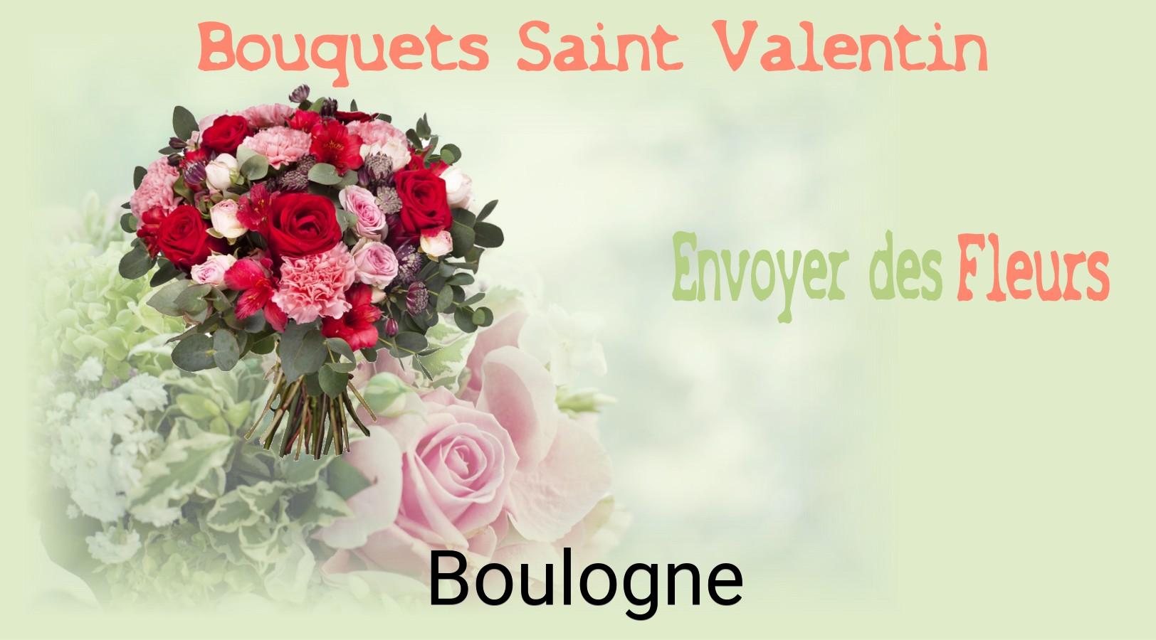 Roses de Saint-Valentin livrées à Boulogne